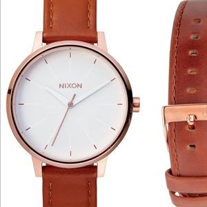 Nixon Kensington Leather Watch
